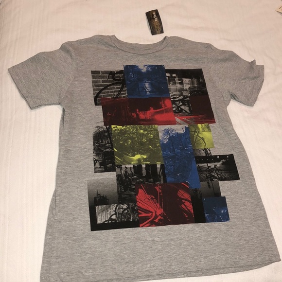 Youth Large Heather Gray Short Sleeve T-Shirt - Picture 1 of 3